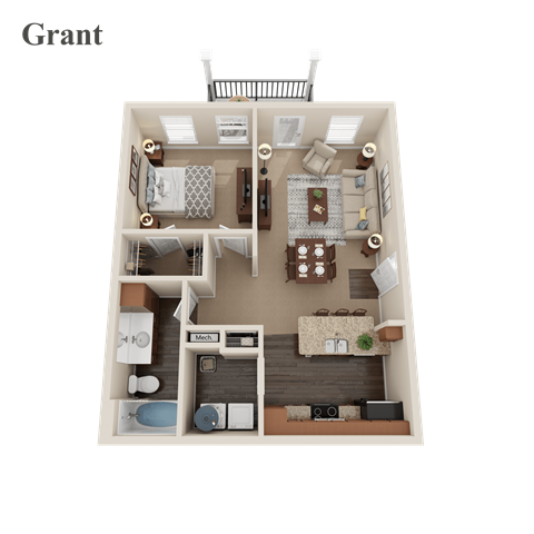 The Grant Floor Plan
